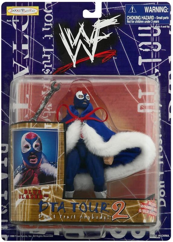 1999 WWF Jakks Pacific DTA Tour Series 2 Blue Blazer [Exclusive] Action & Toy Figures PWcatalog