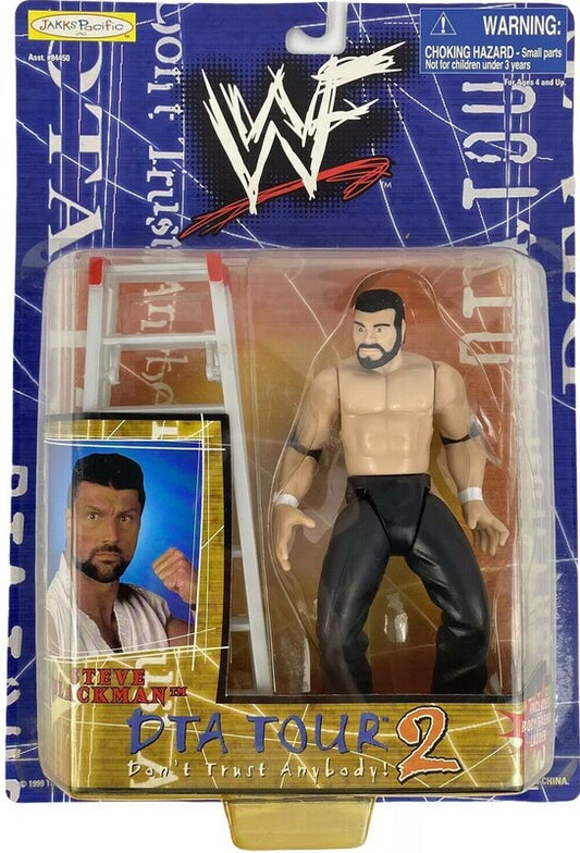 1999 WWF Jakks Pacific DTA Tour Series 2 Steve Blackman [Exclusive]