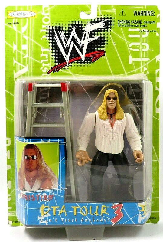 1999 WWF Jakks Pacific DTA Tour Series 3 Christian [Exclusive] Action & Toy Figures PWcatalog