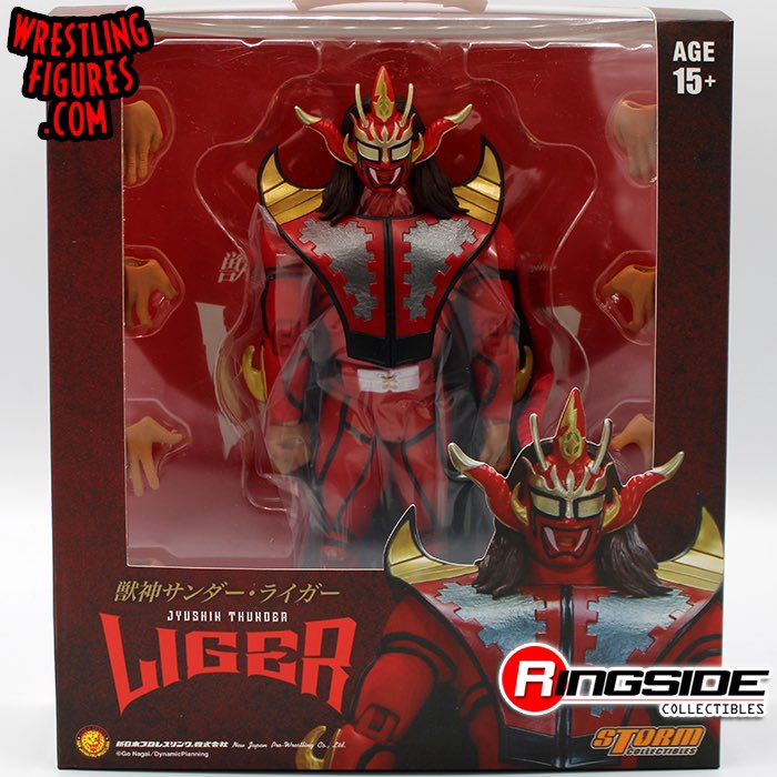 Storm Collectibles Jyushin "Thunder" Liger ["Red" Edition, Exclusive]