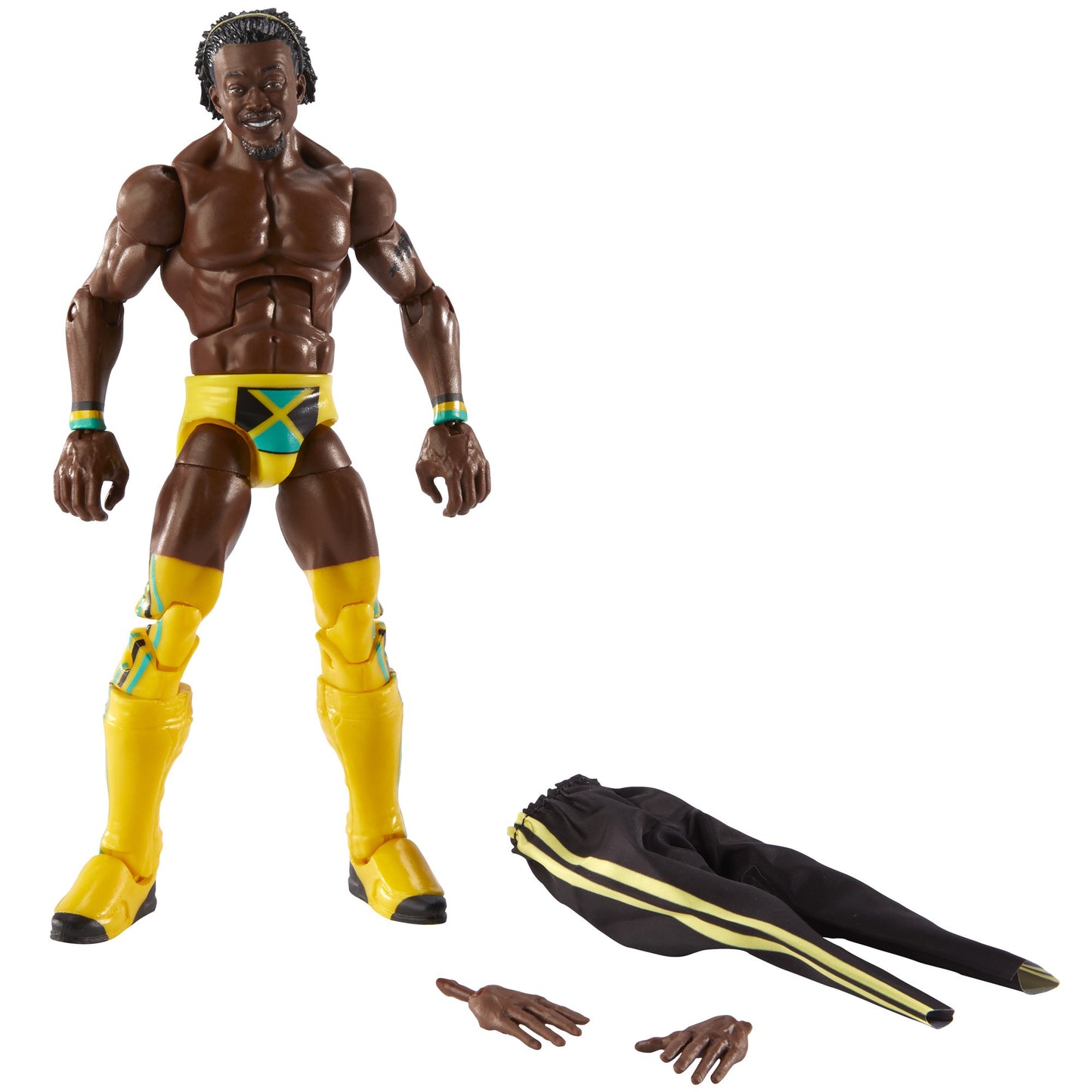 WWE Mattel Decade of Domination 2 Kofi Kingston [With Pants Off, Exclusive]