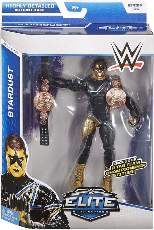 WWE Mattel Elite Collection Series 36 Stardust Action & Toy Figures PWcatalog