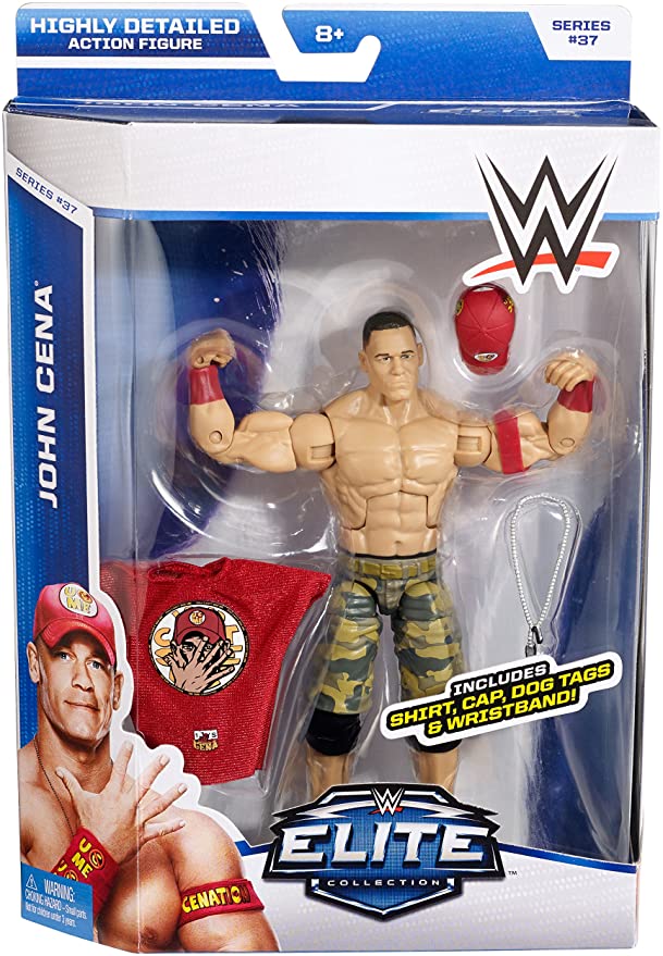 WWE Mattel Elite Collection Series 37 John Cena Action & Toy Figures PWcatalog
