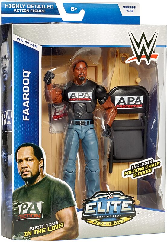 WWE Mattel Elite Collection Series 38 Faarooq Action & Toy Figures PWcatalog