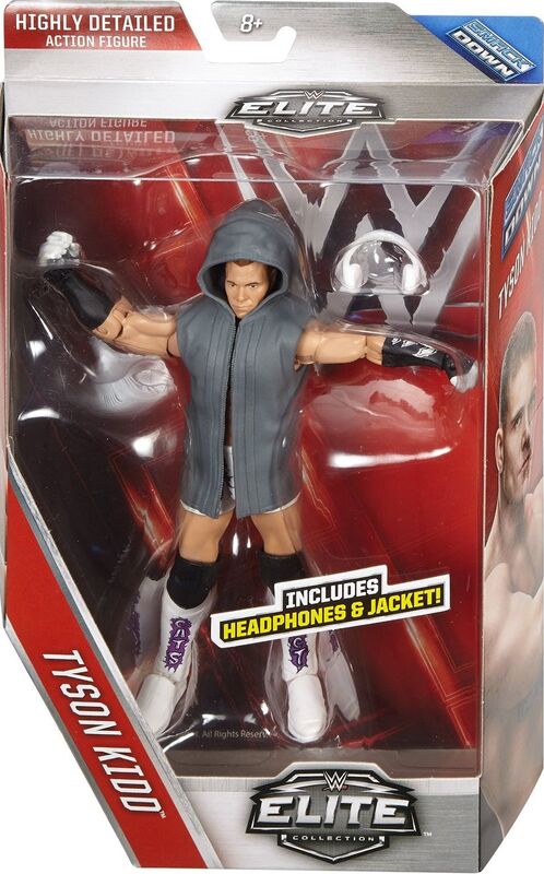 WWE Mattel Elite Collection Series 40 Tyson Kidd [With Hoodie On] Action & Toy Figures PWcatalog