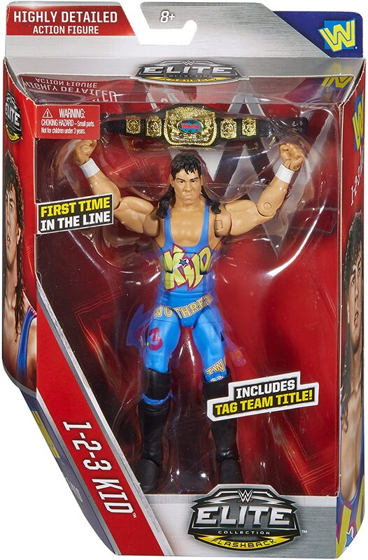 WWE Mattel Elite Collection Series 41 1-2-3 Kid