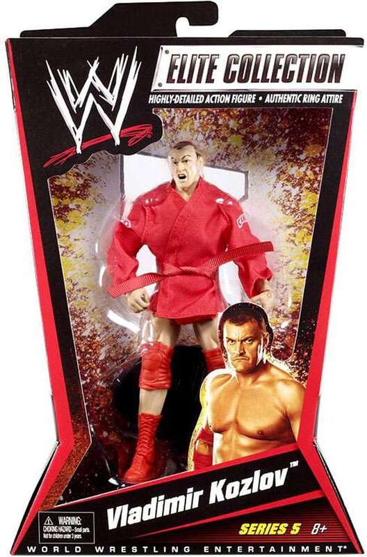WWE Mattel Elite Collection Series 5 Vladimir Kozlov [With Detailed Coat] Action & Toy Figures PWcatalog