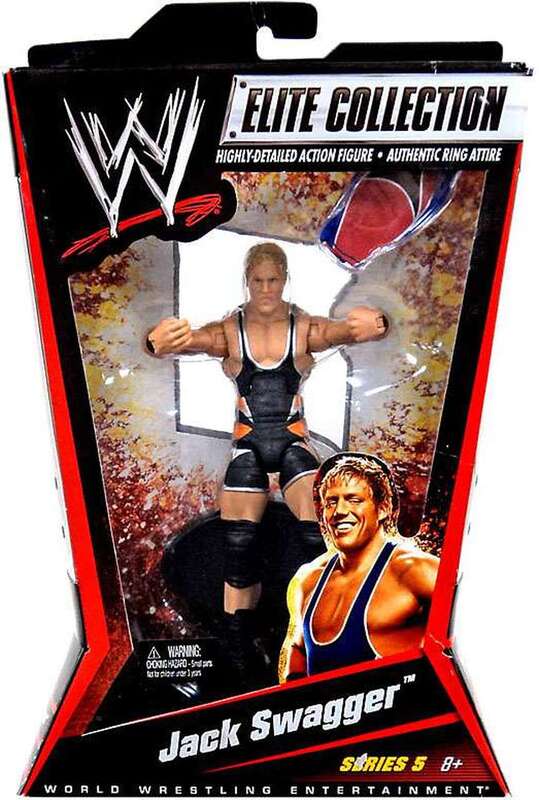 WWE Mattel Elite Collection Series 5 Jack Swagger [With Singlet Off] Action & Toy Figures PWcatalog