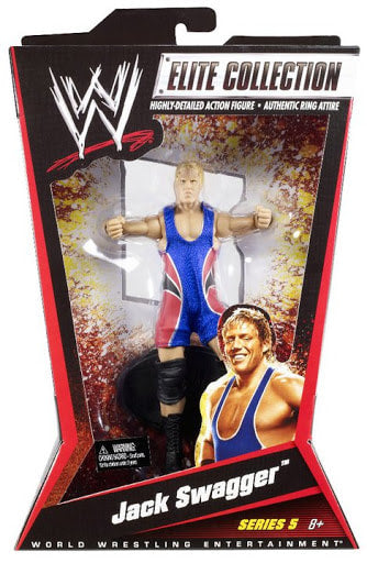 WWE Mattel Elite Collection Series 5 Jack Swagger [With Singlet On] Action & Toy Figures PWcatalog
