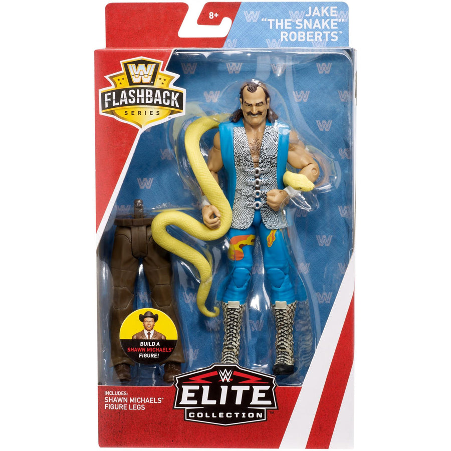 WWE Mattel Flashback Series 3 Jake "The Snake" Roberts [Exclusive] Action & Toy Figures PWcatalog