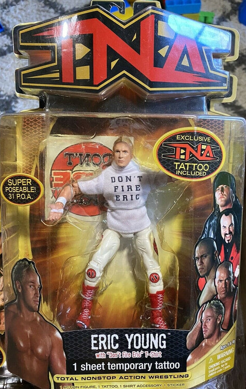 TNA/Impact Wrestling Marvel Toys TNA Wrestling Impact! 8 Eric Young [With White Tights] Action & Toy Figures PWcatalog