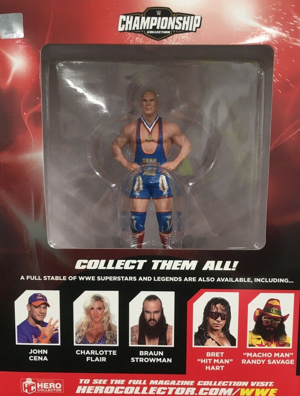 WWE Eaglemoss Hero Collector Championship Collection 18 Kurt Angle Action & Toy Figures PWcatalog