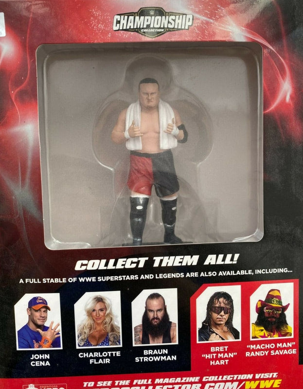 WWE Eaglemoss Hero Collector Championship Collection 27 Samoa Joe Action & Toy Figures PWcatalog
