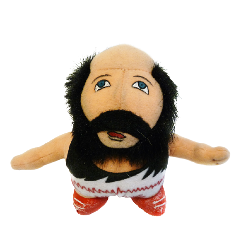 Roller Tron Wrestlefest Pro-Wrestling Plush Wrestlers 2 Earthquake [Variant] Action & Toy Figures PWcatalog