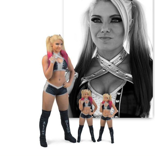 WWE Staramba 3D Printed Statues Alexa Bliss