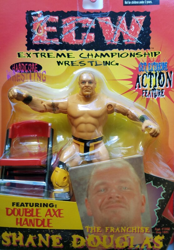 WCW Toy Biz Unleashed Shane Douglas – PW Catalog
