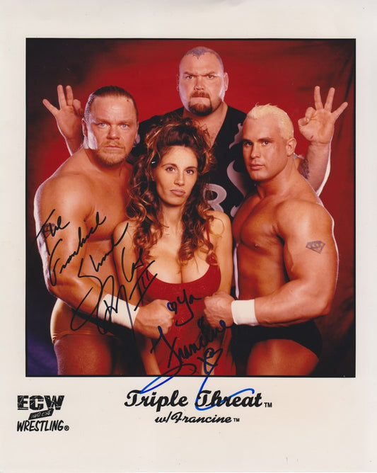 Triple Threat (signed by Shane & Francine) 