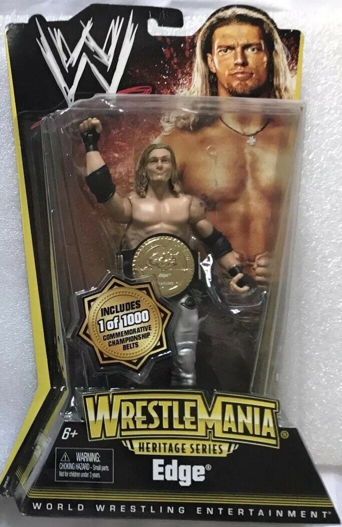 WWE Mattel WrestleMania Heritage 1 Edge [Chase]