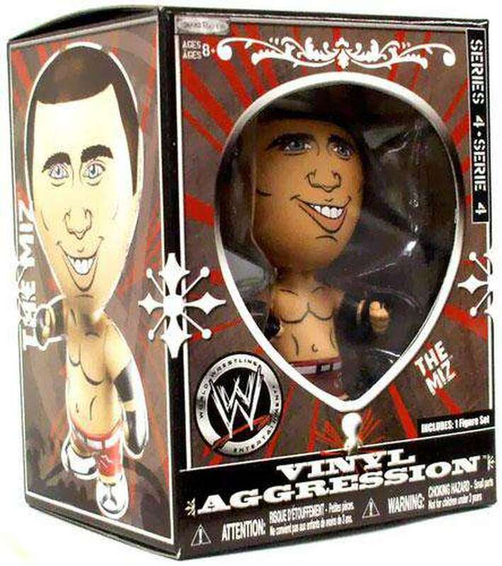 WWE Jakks Pacific Vinyl Aggression 4 The Miz