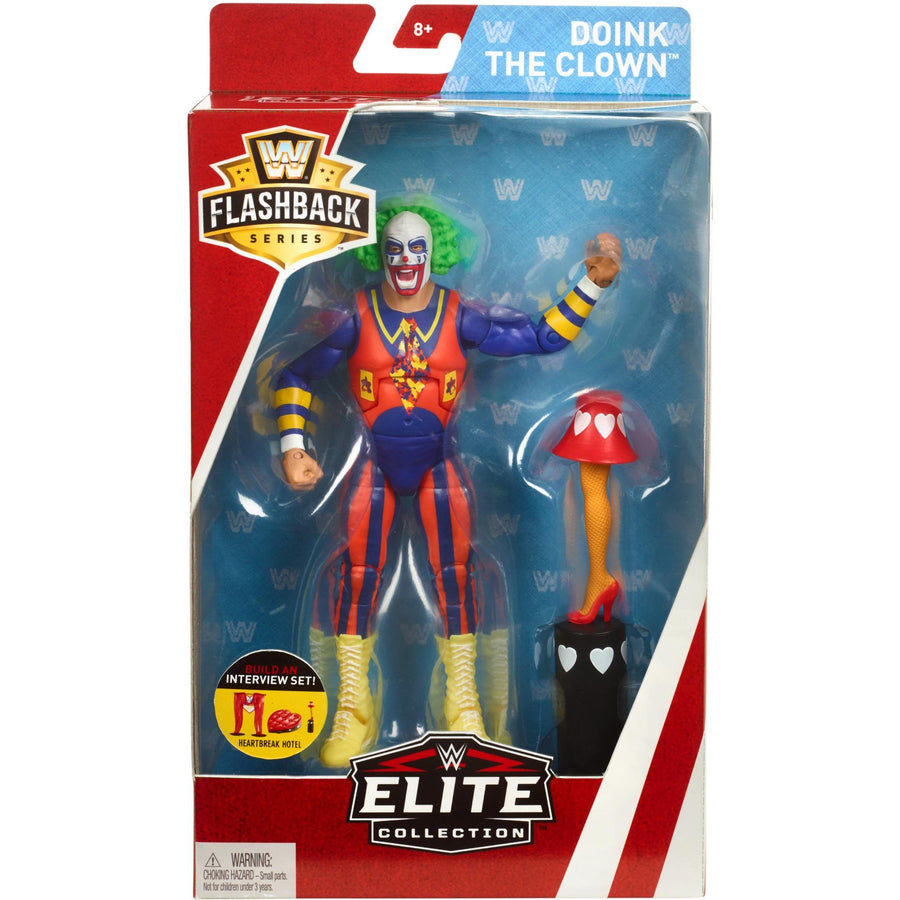WWE Mattel Flashback Series 2 Doink the Clown [Exclusive] Action & Toy Figures PWcatalog
