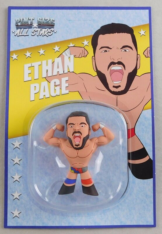 Pro Wrestling Loot Pint Size All Stars Ethan Page [With Blue, Red & Grey Trunks, August] Action & Toy Figures PWcatalog
