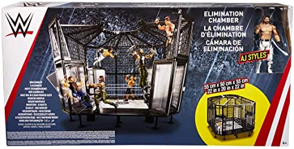 WWE Mattel Elimination Chamber [With AJ Styles, Exclusive] Action & Toy Figures PWcatalog