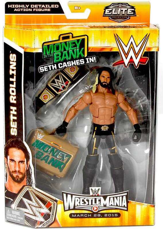 WWE Mattel Seth Rollins [Exclusive] Action & Toy Figures PWcatalog