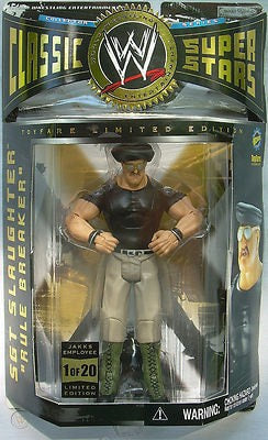 WWE Jakks Pacific Classic Superstars "Rule Breaker" Sgt. Slaughter [Exclusive] Action & Toy Figures PWcatalog