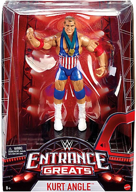 WWE Mattel Entrance Greats 1 Kurt Angle Action & Toy Figures PWcatalog