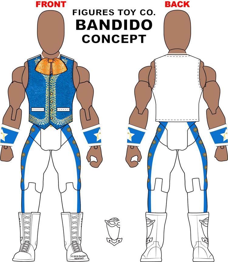 ROH FTC Unreleased/Prototype Bandido [Unreleased] Action & Toy Figures PWcatalog
