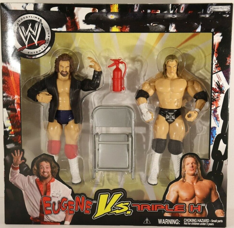 WWE Jakks Pacific Multipack: Eugene vs. Triple H [Exclusive] Action & Toy Figures PWcatalog