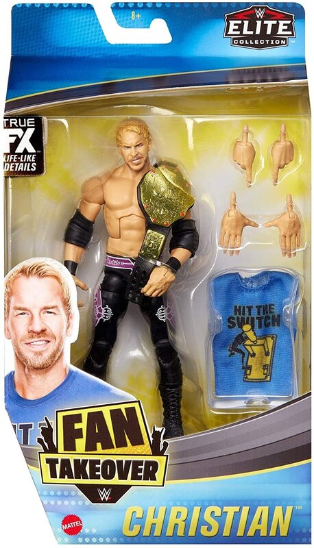 WWE Mattel Fan Takeover 2 Christian [Exclusive] Action & Toy Figures PWcatalog