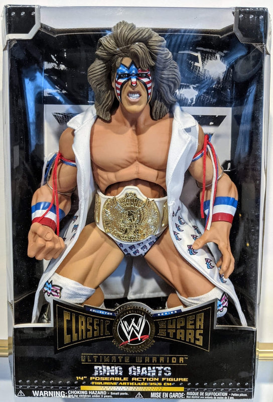 WWE Jakks Pacific Classic Superstars Ring Giants Ultimate Warrior [Exclusive] Action & Toy Figures PWcatalog