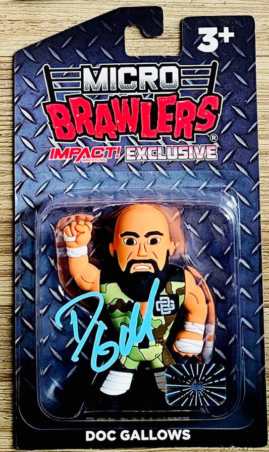 TNA/Impact Wrestling Pro Wrestling Tees Impact! Wrestling Exclusive Micro Brawlers 1 Doc Gallows - image 2