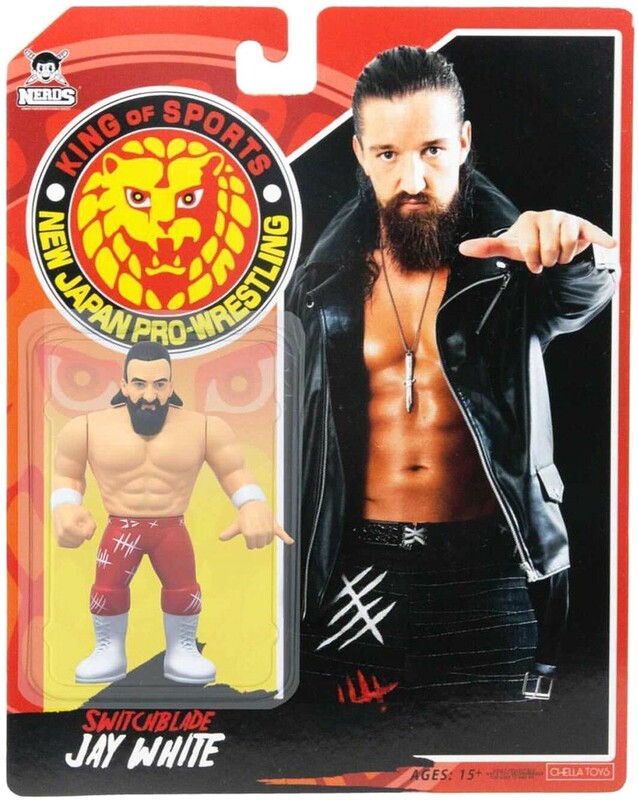 NJPW Chella Toys Professional Wrestlers Headliners Jay White [With Red Tights]