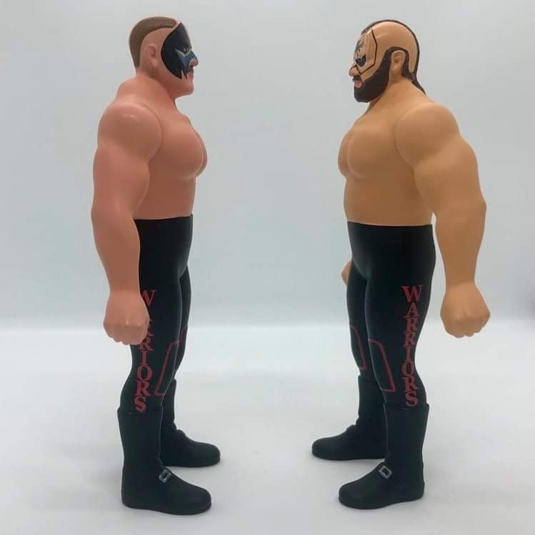 Junk Shop Dog Sofubi Pro Wrestling Series 2 Road Warriors: Animal & Hawk