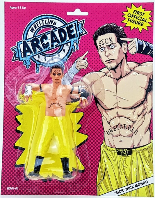 Wrestling Arcade "Sick" Nick Mondo [With Yellow Pants]