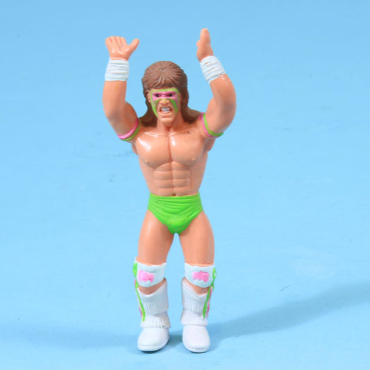 WWF Star Toys 3" PVC Mini Figures Ultimate Warrior [With Green Trunks]