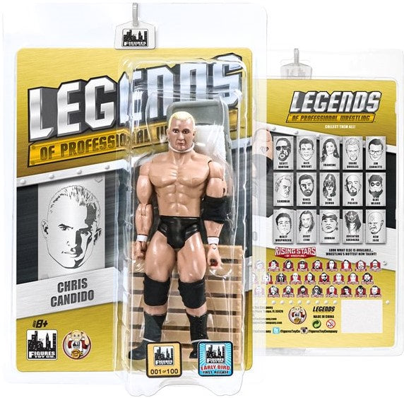 FTC Legends of Professional Wrestling [Modern] Chris Candido [Early Bird Edition] Action & Toy Figures PWcatalog