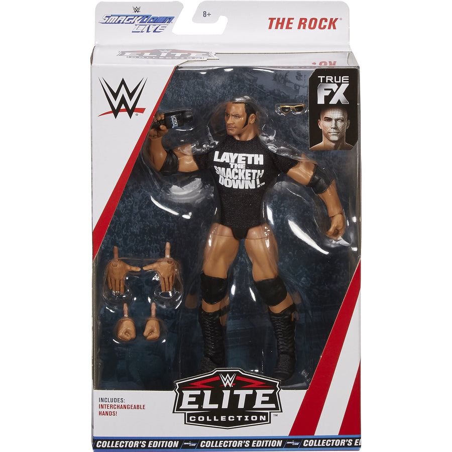 WWE Mattel Elite Collection Series 69 The Rock [Exclusive] Action & Toy Figures PWcatalog