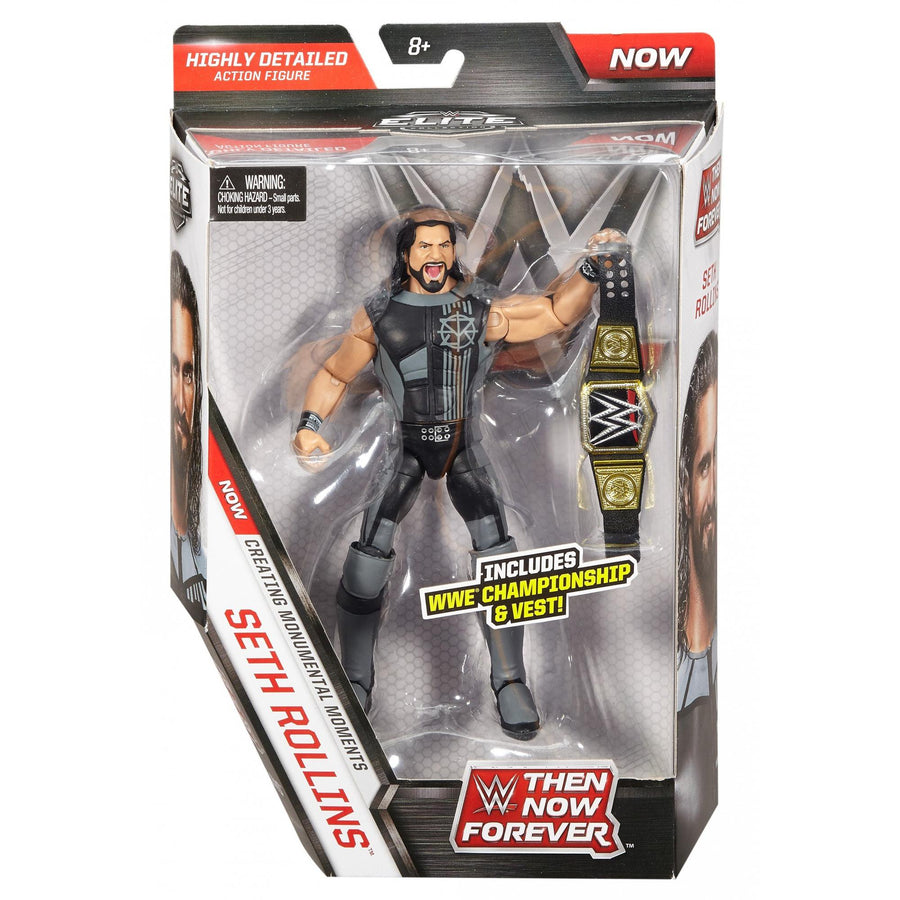 WWE Mattel Then, Now, Forever 3 Seth Rollins [Exclusive] Action & Toy Figures PWcatalog