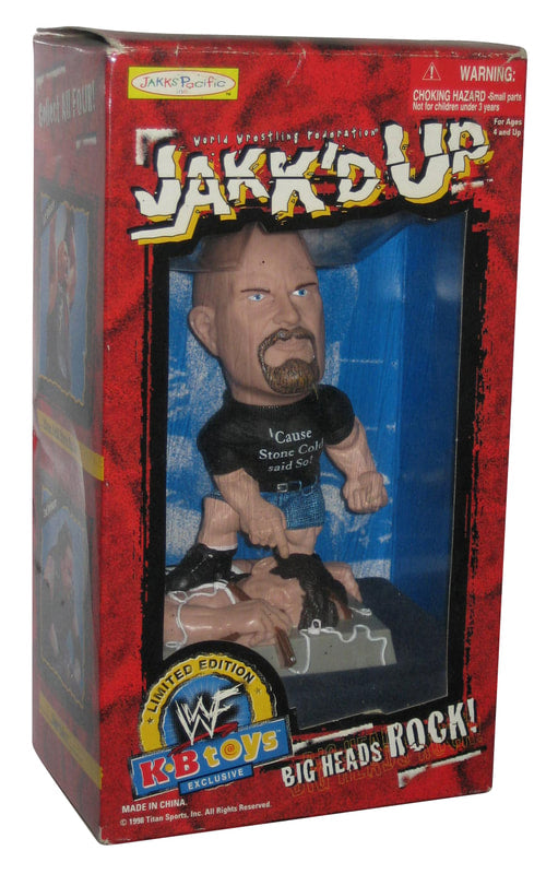 1998 WWF Jakks Pacific Jakk'd Up Stone Cold Steve Austin [Exclusive] Action & Toy Figures PWcatalog