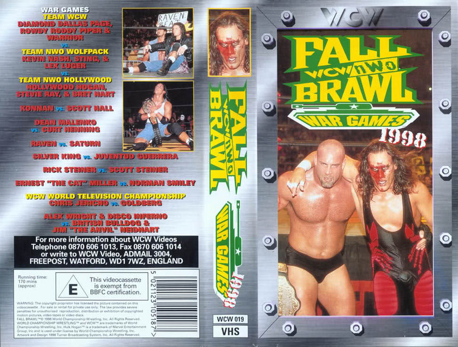 fall brawl 1998 DVDs & Videos Pwcatalog