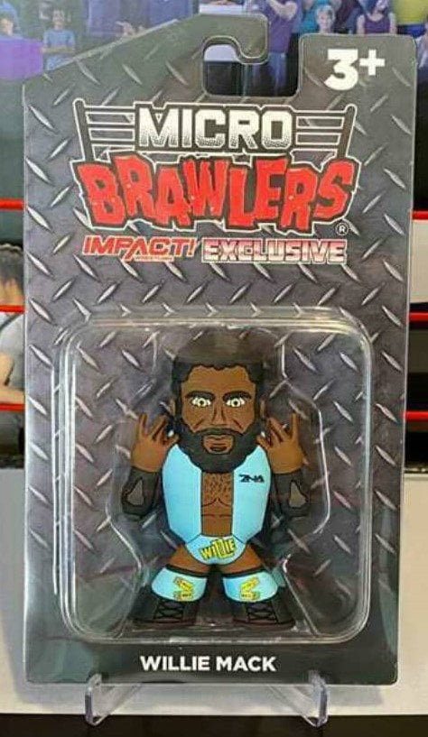 TNA/Impact Wrestling Pro Wrestling Tees Impact! Wrestling Exclusive Micro Brawlers 3 Willie Mack Action & Toy Figures PWcatalog