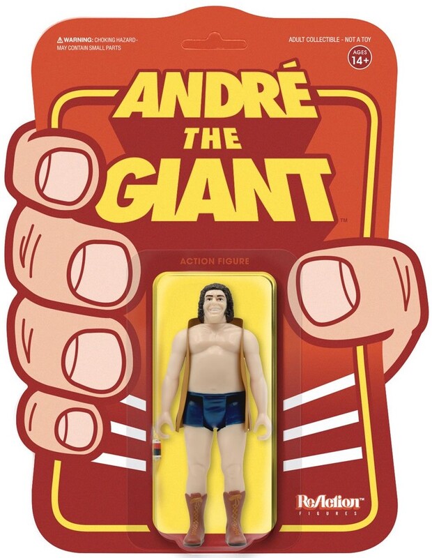 Super7 ReAction Andre the Giant [With Trunks] Action & Toy Figures PWcatalog