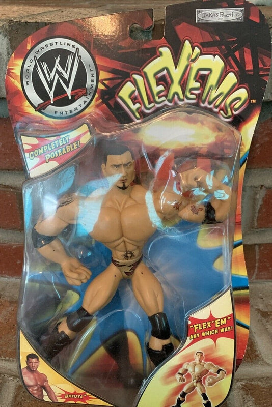 WWE Jakks Pacific Flex 'Ems 3 Batista Action & Toy Figures PWcatalog