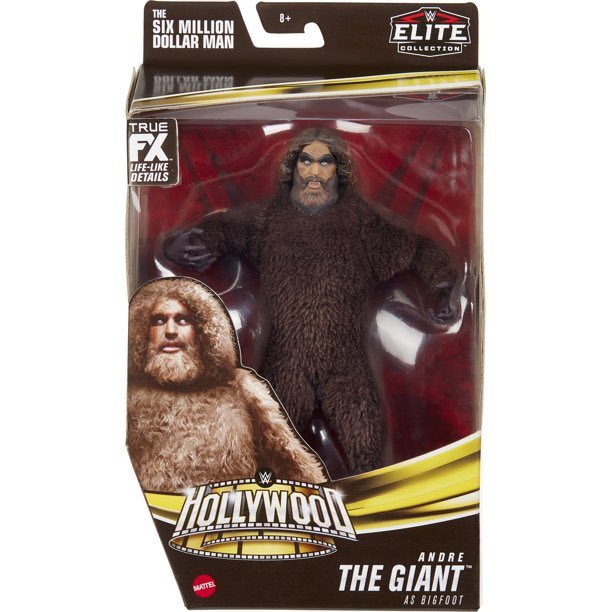 WWE Mattel Hollywood 2 Andre the Giant as Bigfoot [Exclusive] Action & Toy Figures PWcatalog