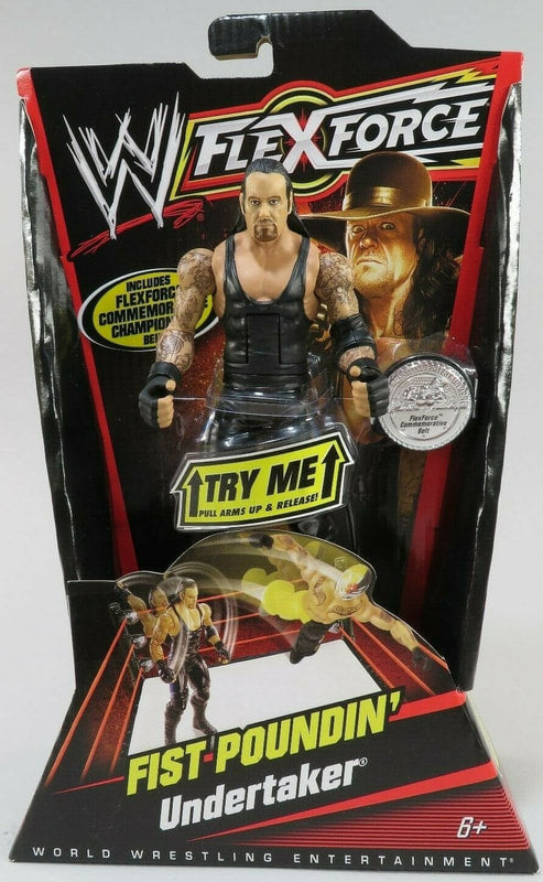 WWE Mattel Flex Force 1 Fist Poundin' Undertaker [Exclusive] Action & Toy Figures PWcatalog