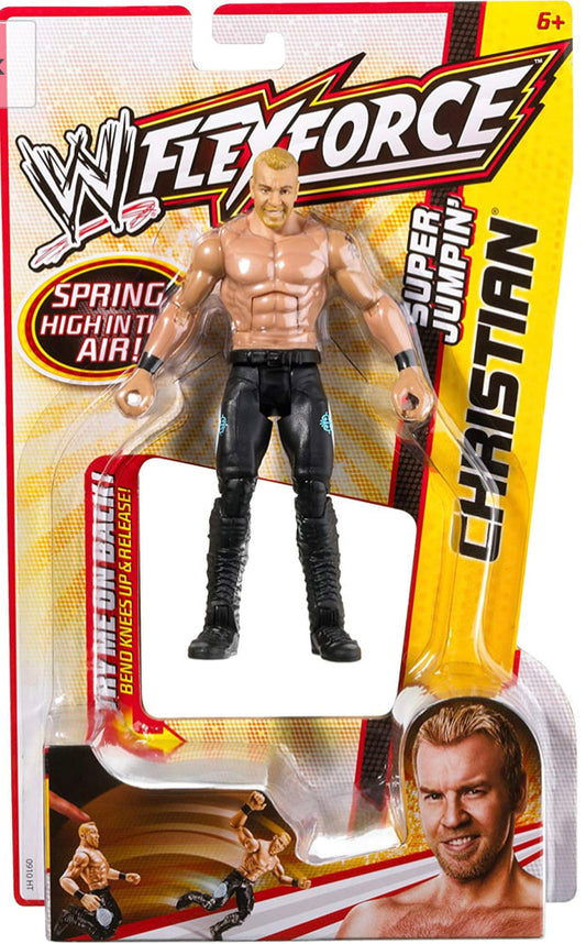 WWE Mattel Flex Force 3 Super Jumpin' Christian