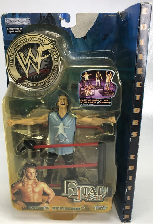 2002 WWE Jakks Pacific Fatal Four Way Series 2 Chris Jericho